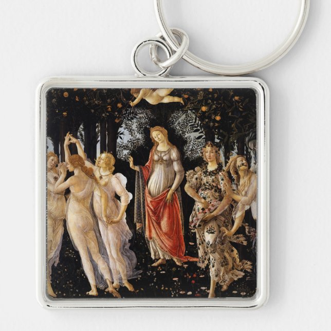 Sandro Botticelli - La Primavera Keychain (Front)