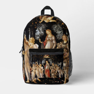 Sandro Botticelli - La Primavera Printed Backpack