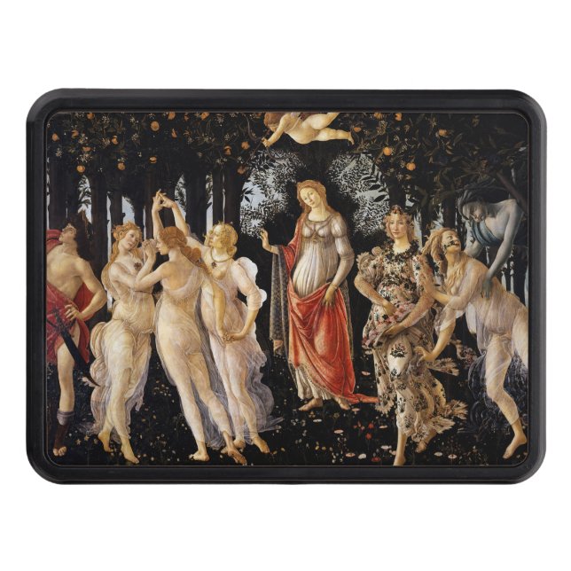 Sandro Botticelli - La Primavera Trailer Hitch Cover (Front)
