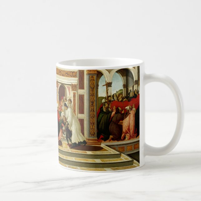 Sandro Botticelli - Last Miracle and the Death of Coffee Mug (Right)
