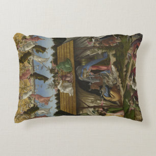 Sandro Botticelli - Mystic Nativity Accent Pillow