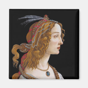 Sandro Botticelli - Portrait of Simonetta Vespucci Magnet