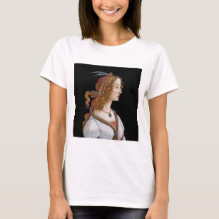 Sandro Botticelli - Portrait of Simonetta Vespucci T-Shirt