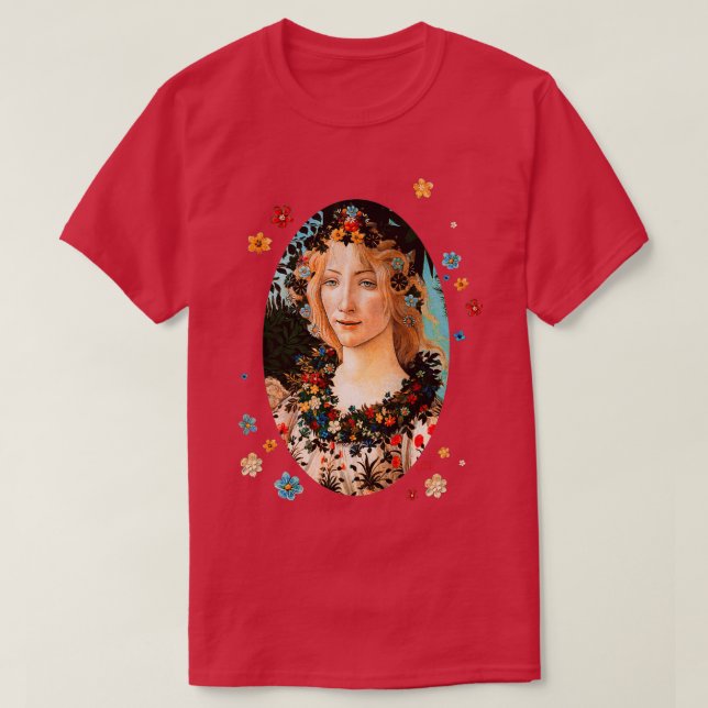 Sandro Botticelli Primavera Spring 2 T-Shirt (Design Front)