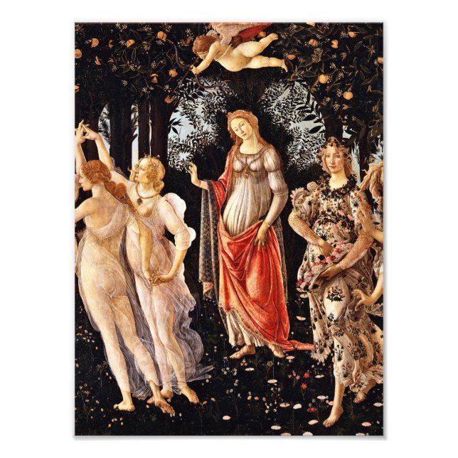 Sandro Botticelli - Primavera , Spring Photo Print (Front)