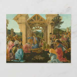Sandro Botticelli - The Adoration of the Magi Postcard