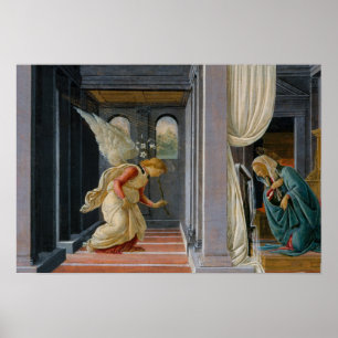 Sandro Botticelli - The Annunciation Poster