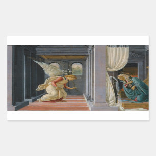 Sandro Botticelli - The Annunciation Sticker