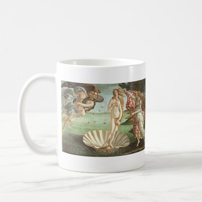 Sandro Botticelli The Birth Of Venus Coffee Mug (Left)