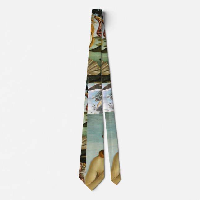 Sandro Botticelli "The Birth of Venus - collage" Tie (Front)