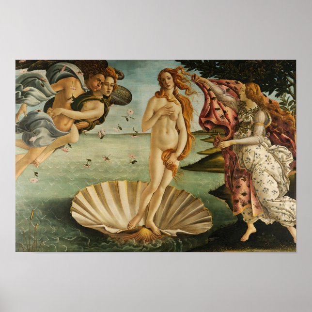 Sandro Botticelli - The Birth of Venus Poster (Front)