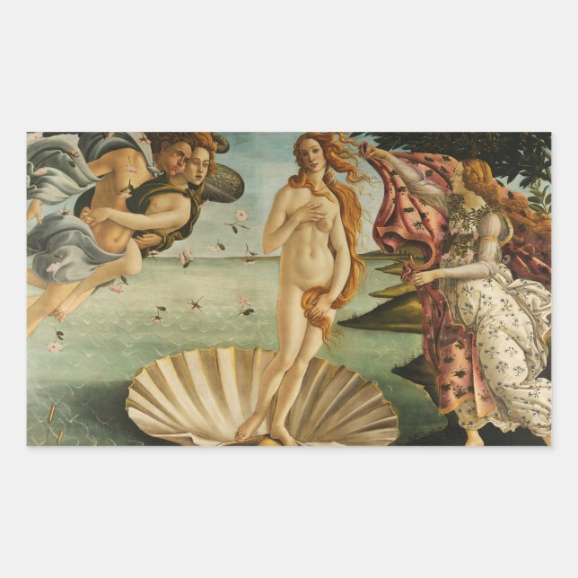 Sandro Botticelli - The Birth of Venus Sticker (Front)
