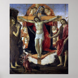 Sandro Botticelli - The Holy Trinity Poster