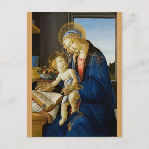 Sandro Botticelli - The Virgin and Child Postcard