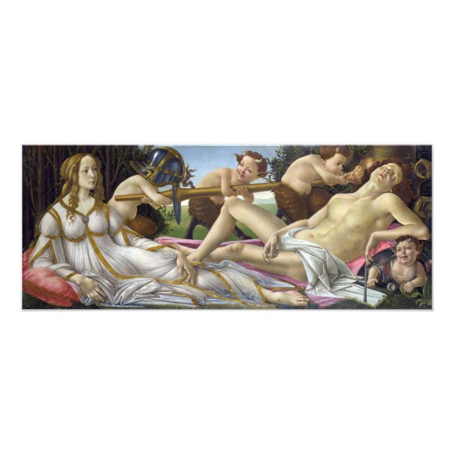 Sandro Botticelli - Venus and Mars Photo Print (Front)