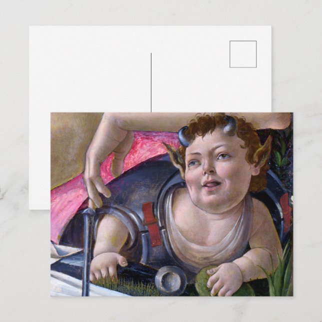 Sandro Botticelli - Venus and Mars - Putti Postcard (Front/Back)