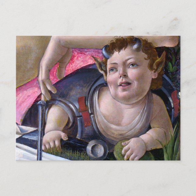 Sandro Botticelli - Venus and Mars - Putti Postcard (Front)