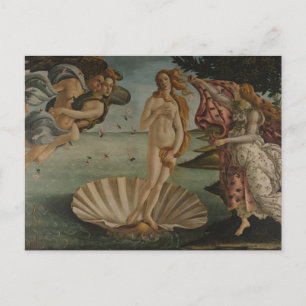 Sandro Botticelli's The Birth of Venus Postcard