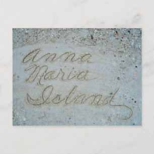 Sands of Anna Maria Postcard
