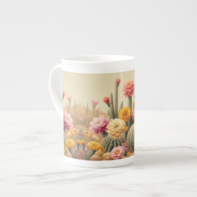 Sands of Bloom  Desert Oasis Coffee Mug  (Front Left)