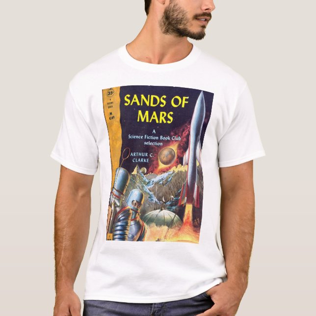 Sands of Mars, by Arthur C. Clarke_Pulp Art T-Shirt (Front)