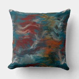 Sands of Reflection Throw Pillow
