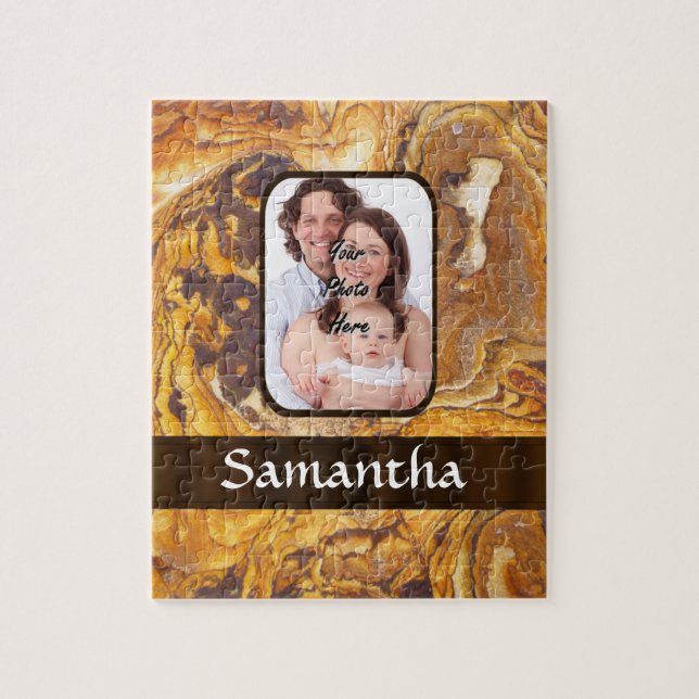 Sandstone abstract pattern jigsaw puzzle (Vertical)