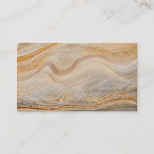 Sandstone Background - Sand, Stone Rock Customized Business Card