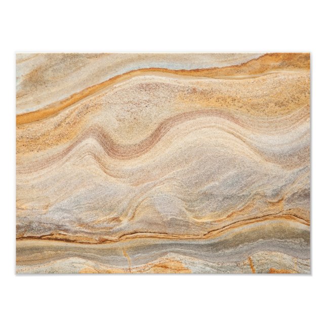 Sandstone Background - Sand, Stone Rock Customized Photo Print (Front)