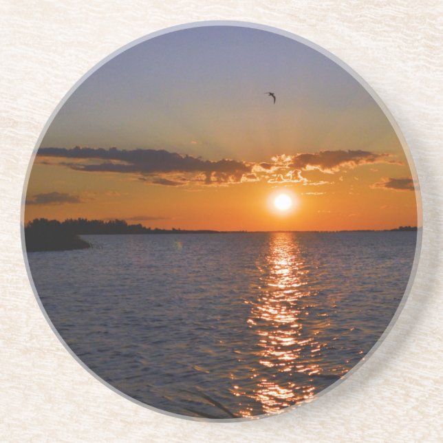 Sandstone drink coaster (Front)