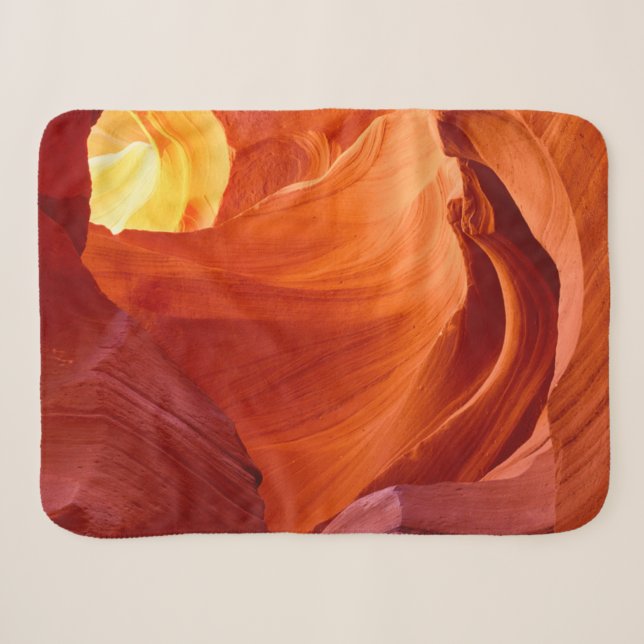Sandstone Formations Paria Canyon Arizona Sherpa Blanket (Front (Horizontal))