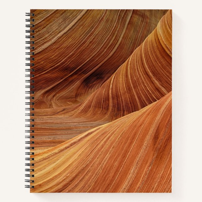 Sandstone Rock Formations Notebook (Front)