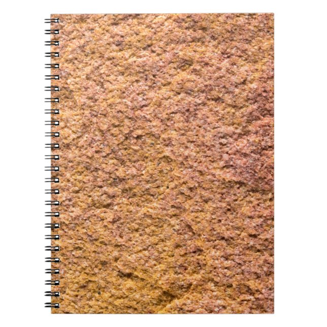 Sandstone texture backgroundabstract, architecture notebook (Front)