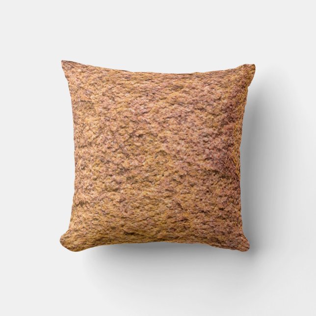 Sandstone texture backgroundabstract, architecture throw pillow (Front)