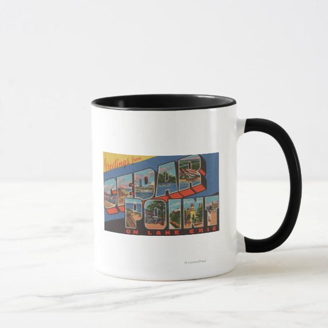 Sandusky, Ohio - Lake Erie - Cedar Point Mug (Right)