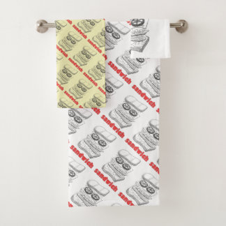 Sandwich Bath Towel Set