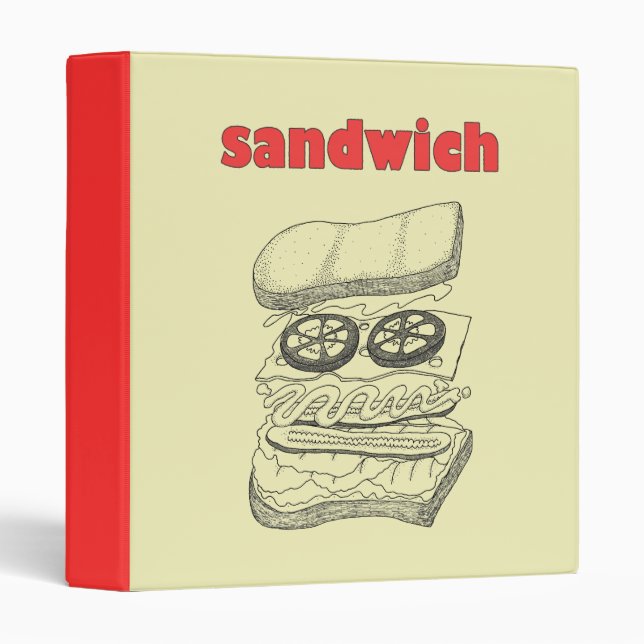 Sandwich Binder (Front/Spine)
