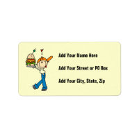 Sandwich Connoisseur Stick Figure