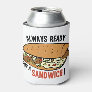 Sandwich custom name can cooler
