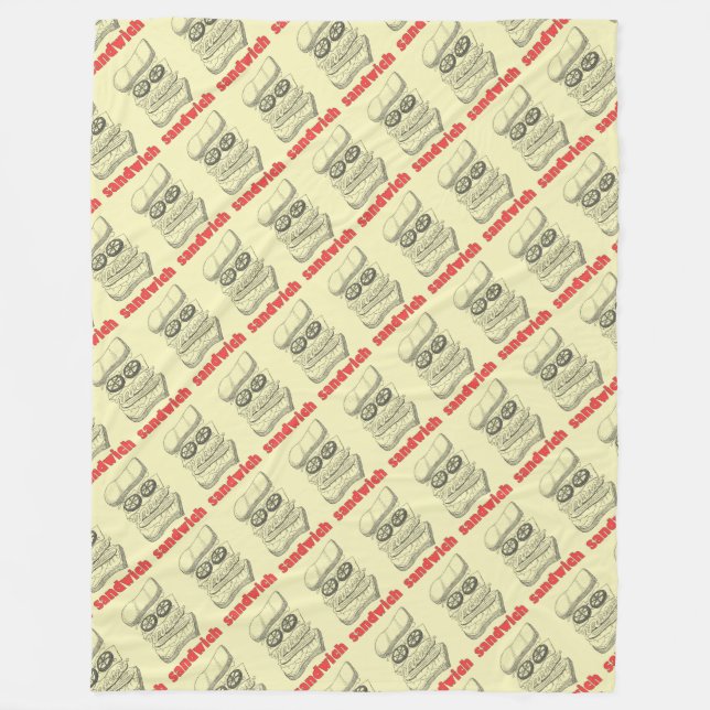 Sandwich Fleece Blanket (Front)