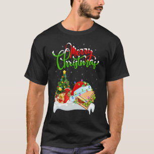 Sandwich Food Xmas Decoration Santa Sandwich Chr T-Shirt