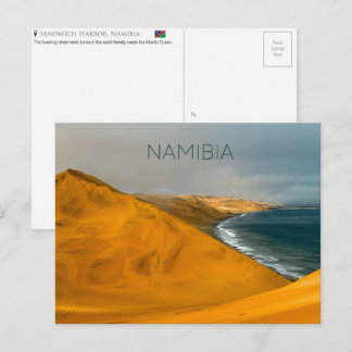 Sandwich Harbour, Namibie Carte postale