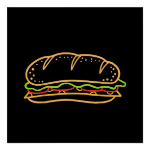 Sandwich Lining Poster