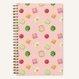 Sandwich Pink Notebook