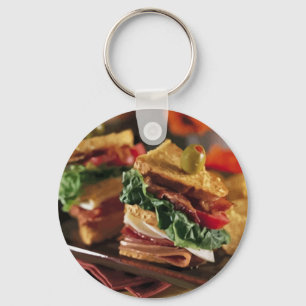 Sandwich Question Keychain