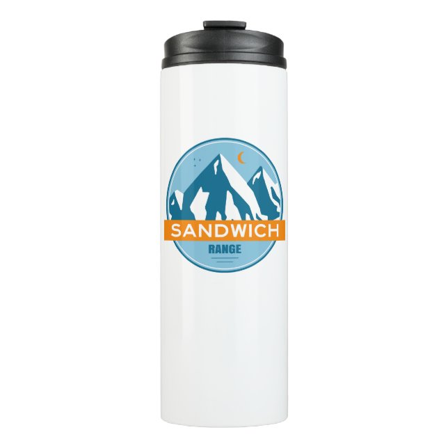 Sandwich Range New Hampshire Stars Moon Thermal Tumbler (Front)