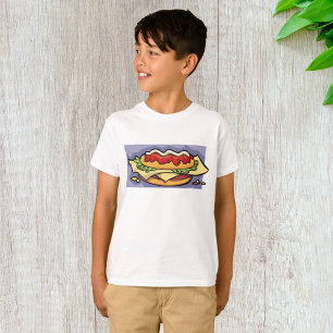 Sandwich with Lettuce Cheese and Sauce T-Shirt