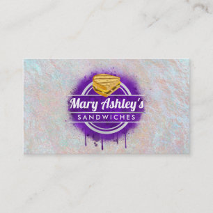 Sandwiches business cards