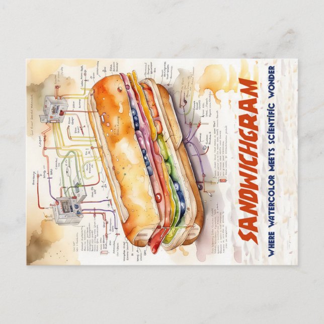 Sandwichgram Postcard (Front)