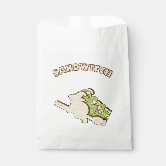 Sandwitch Favour Bag (Front)